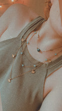 Load image into Gallery viewer, Turquoise + Green Aventurine Set — Brass *made to order*