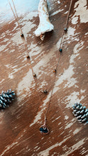 Load image into Gallery viewer, Black Tourmaline + Tigers Eye Set — Copper