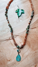 Load image into Gallery viewer, Unakite + Aventurine Amulet