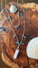 Load image into Gallery viewer, Rose Quartz Set - Antique Silver
