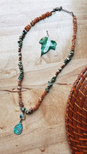 Load image into Gallery viewer, Unakite + Aventurine Amulet
