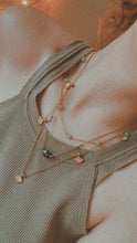 Load image into Gallery viewer, Turquoise + Green Aventurine Set — Brass *made to order*
