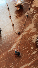 Load image into Gallery viewer, Black Tourmaline + Tigers Eye Set — Copper

