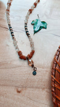 Load image into Gallery viewer, Citrine + Peach Aventurine — Beaded
